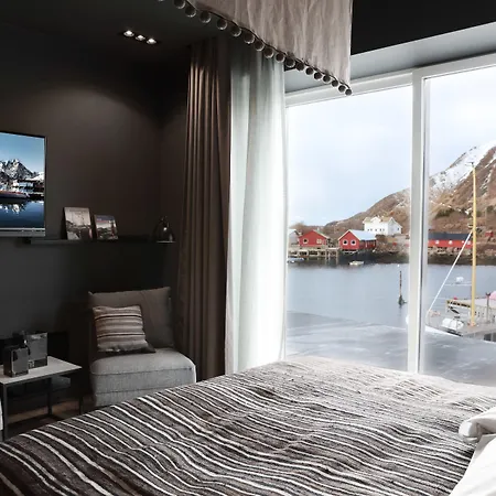 מלון Solsiden Brygge Rorbuer